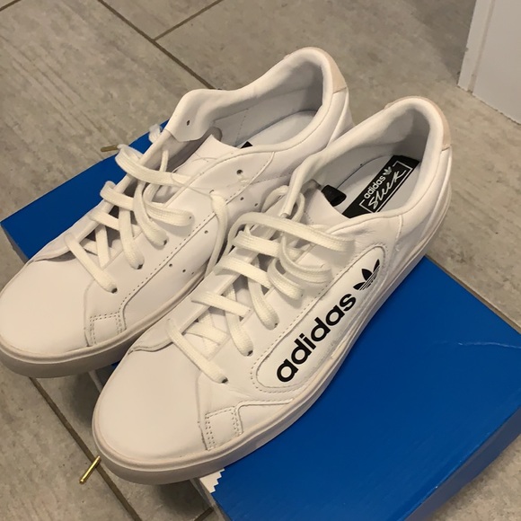 adidas Shoes Adidas White Leather Shoes 8 New Poshmark